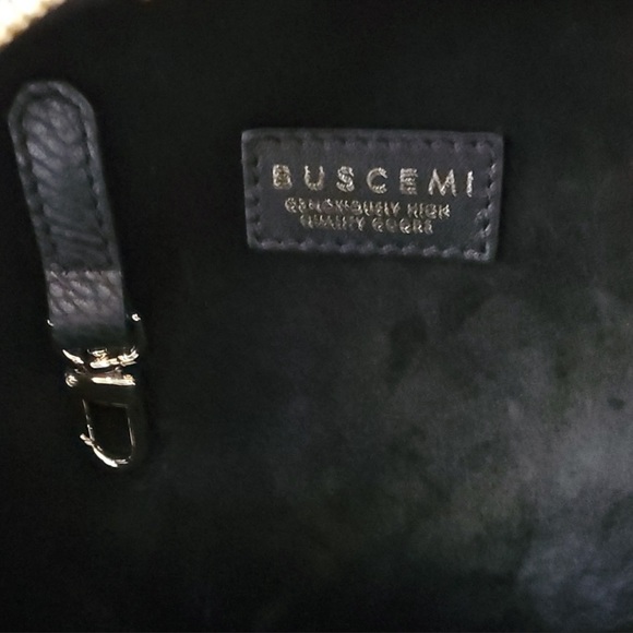 Buscemi Mini PhD black leather backpack bag main image 5